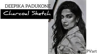 DEEPIKA PADUKONE pencil Sketch Portrait  #art #sketch #deepikapadukone