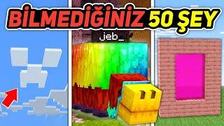 Minecraft 1.20'nin 50 EFSANESİNİ TEST ETTİM!