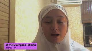 Ujian Praktek Shalat Jenazah-Michelle Afryana Hillman (XII IPS 3 SMAN 74 Jakarta)