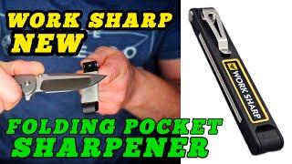 Testing The New WORK SHARP Folding Field Sharpener