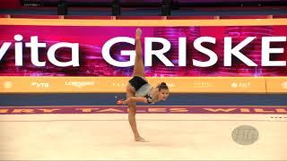 GRISKENAS Evita (USA) - 2019 Rhythmic Worlds, Baku (AZE) - Qualifications Clubs