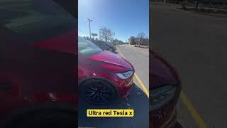 #tesla #modelx #ultrared