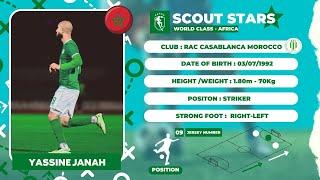 SCOUT STARS - YASSINE JANAH [STRIKER] [RAC] - SEASON 2023/24