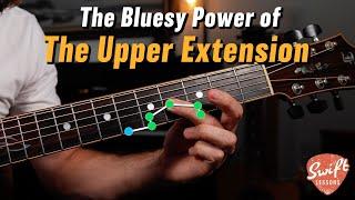 The Power of the Upper Extension - Blues Lead Guitar Lesson + Licks!