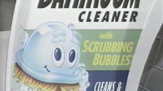 1995 Dow Bathroom Cleaner w/Scrubbing Bubbles Commercial