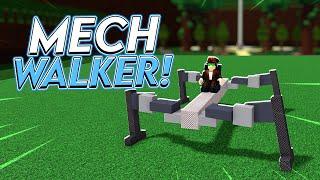 Simple Mech Walker Tutorial In Roblox Build A Boat For Treasure!