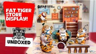 Building an Exclusive STORE DISPLAY! Opening Fat Tiger: Roaring Love Figures - UNBOXED Ep. 208