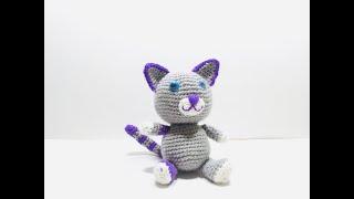 Как вязать котика крючком на 8 марта. Част 1/How to knit a cat crochet. Part 1