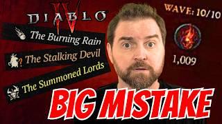 5 Diablo 4 Tips - Biggest Mistakes You're Making In Infernal Hordes