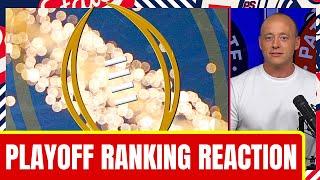 College Football Playoff Rankings - Josh Pate REACTION