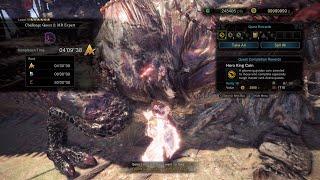 Savage Deviljho Challenge Quest 4'09 Solo Greatsword (TA Rules) | MHWI