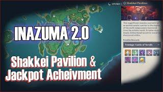 Inazuma - How to Unlock Shakkei Pavilion & Jackpot Acheivment | Genshin Impact