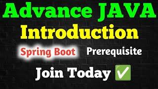 Advance JAVA | JDBC | Multithreading | Hibernate | Spring | aadiandjava #advancejava #spring