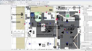 ArchiCad Развертки