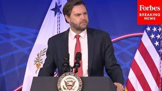 BREAKING NEWS: JD Vance Issues Emphatic Defense Of Trump Tariffs In Speech On Economic Dynamism