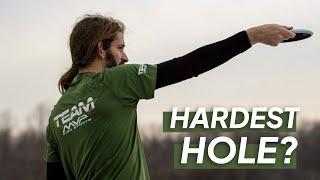 Disc Golf Jesus PARKS the Hardest Hole in America?! | Form Breakdown