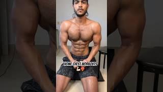 Best home chest workouts #shorts#fitness#gym