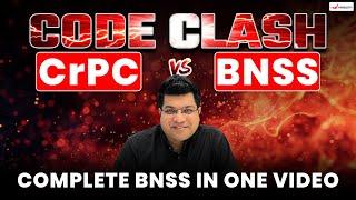BNSS | Bhartiya Nagarik Suraksha Sanhita 2023 for Judiciary Exam | BNSS VS CrPC