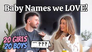 40 Unique Baby Name Ideas We LOVE & might use!