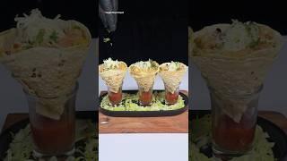 Veggie Mayo Papad In ASMR Style  #asmr #eatingasmr #mukbang #asmreating #asmrsounds #recipe