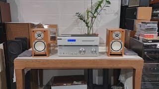 Акустика Onkyo D-N7BX + Підсилювач Onkyo A-9155 + програвач Musical Fidelity M3CD