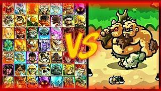 All Heroes VS Ettin - Kingdom Rush