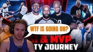 Mighty Mouse Trains With KSI & MVP! Bloodsport Reacts