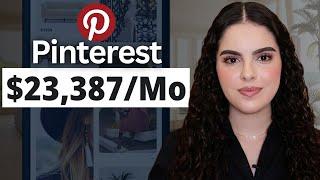 How I Make $23,387/Month With Pinterest Affiliate Marketing (New Strategy)