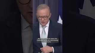 Prime Minister Anthony Albanese declares Australian support for Trump's US strikes on Iran