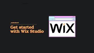 Quick Start : Wix Studio  | Make a website easily | For beginners.