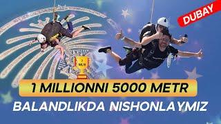 Amerika Tarixida 1 Million Obunachiga Ega Eng Birinchi O'zbek Youtuber Bo'ldim!!!!!!!!!