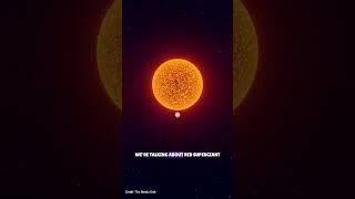 Biggest star in our universe Stephenson 2-18 #sciencefacts #science