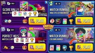 (Play 2 Solo+Play 2 Match Rumble) Drillin'Down+Rainbow Score Rally/ Match and Hatch  Rainbow 