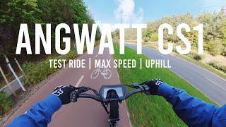 ANGWATT CS1 Electric Scooter - Test Ride [by NiuxTech]