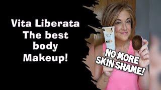 Vita Liberata | Body Makeup that smooths out your blotchy skin BEAUTIFULLY!  Skin season is coming!