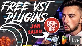 FREE VST PLUGINS 2021 | *January Deals* | (Ableton, FL Studio, Logic Pro x)