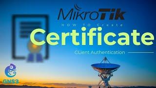 How to create Certificate in Mikrotik