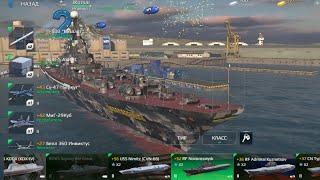 Modern Warships: RF Novorosssiysk.  Game Play - UA