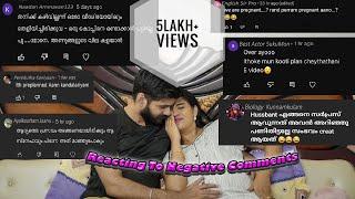 Reacting To Negative Comments ( Pregnancy Edition ) | sheethal elzha official | sheethal and vinu |