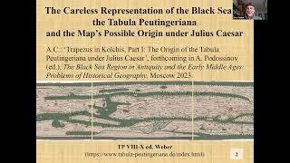 The Careless Representation of the Black Sea on the Tabula Peutingeriana