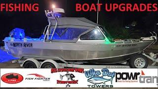 All the UPGRADES to my North River Seahawk Fishing Boat