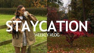 STAYCATION VLOG | Cosy Autumnal Girls Trip