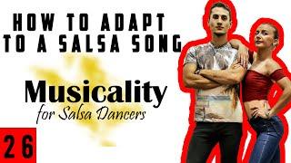 Salsa Musicality for Dancers | Salsa Tutorial 26:Adapt to any Salsa Song | Marius&Elena (2020)