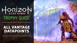 Horizon Zero Dawn - "All Vantages found" Trophy (All Vantage Points and Hidden messages)