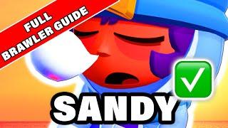 Tricks für SANDY in Brawl Stars - FULL BRAWLER GUIDE ᴴᴰ