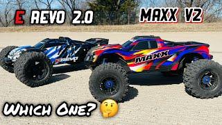 E revo 2.0 and the Maxx V2 | comparison and run video!