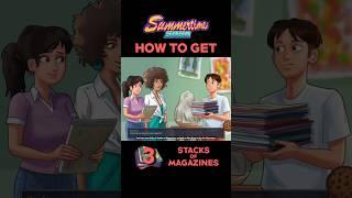 How to get all 3 Stacks of Magazine in Summertime Saga - #summertimesaga