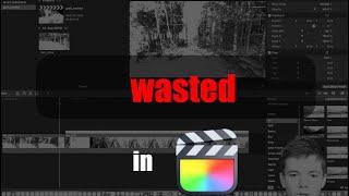 How to recreate GTA V's "wasted" effect in Final Cut Pro X #finalcutpro  #gta5