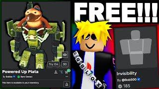 FREE PLAYSTATION BUNDLE & NEW INVISIBLE AVATAR TRICK! (ROBLOX ACCESSORY NEWS)