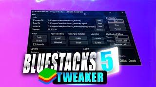 NEW TWEAKER FOR BLUESTACKS 5 ! UNLOCK MORE FPS IN BLUESTACKS 5